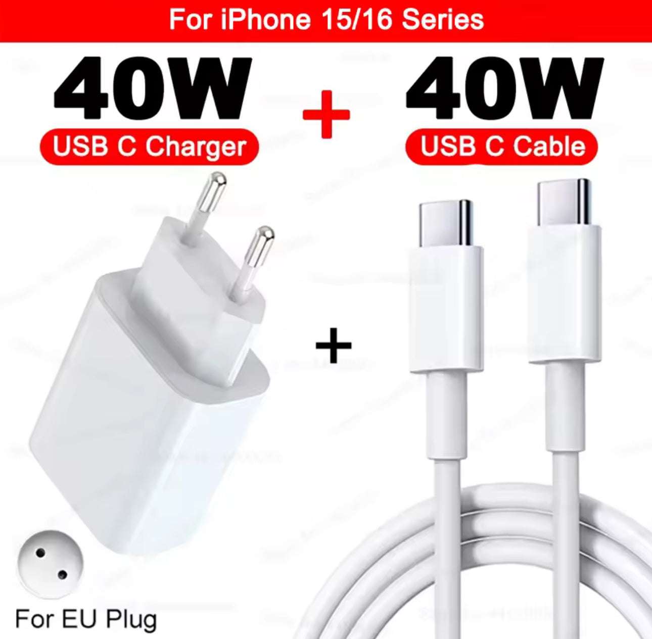 Cargador USB tipo C cargador rápido