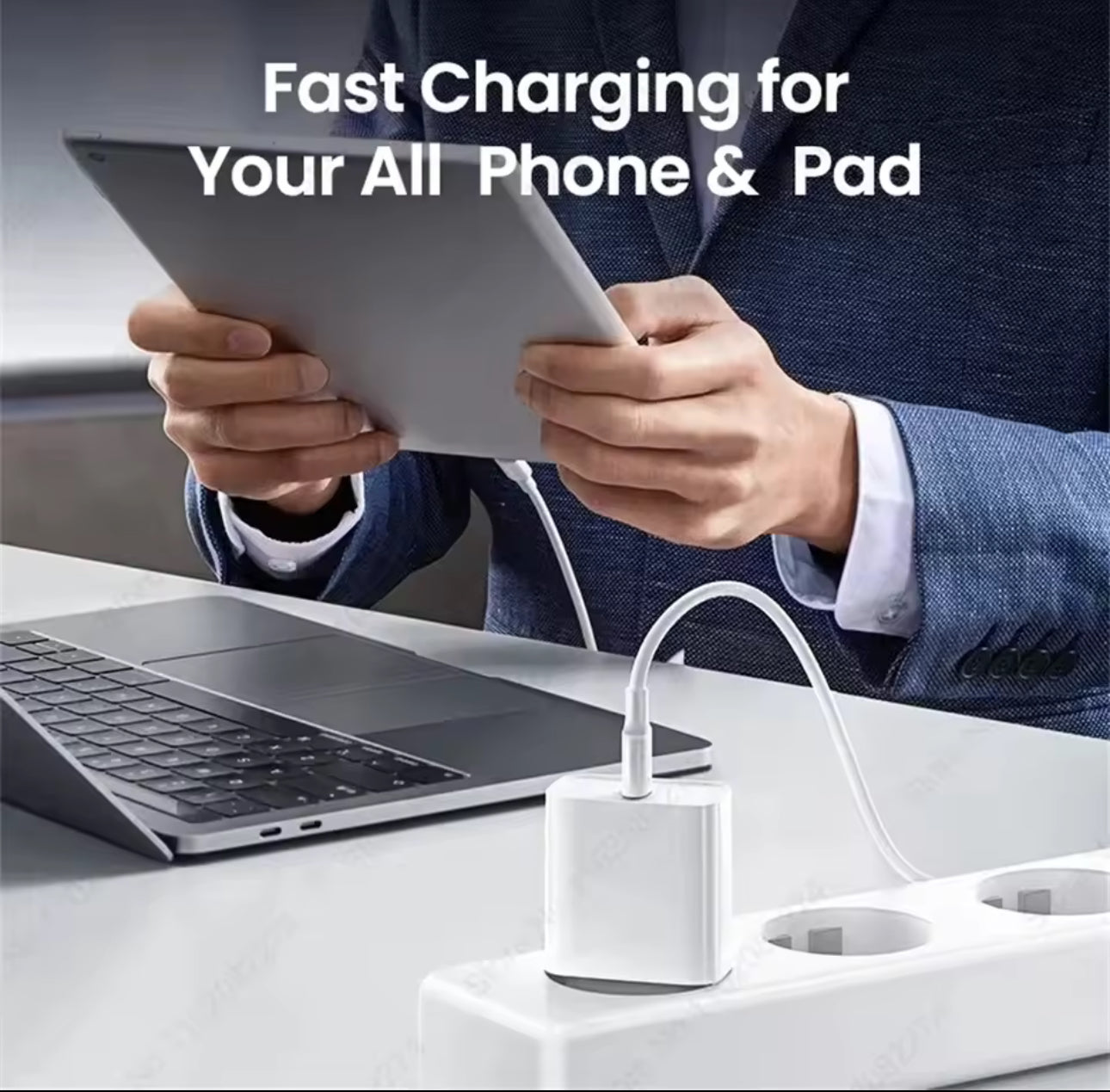 Cargador USB tipo C-Lightning cargador rápido